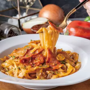 Fettucine Spicy Bbq